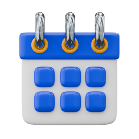 Calendar Schedule  3D Icon