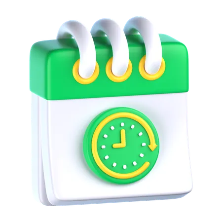 Calendar Schedule  3D Icon