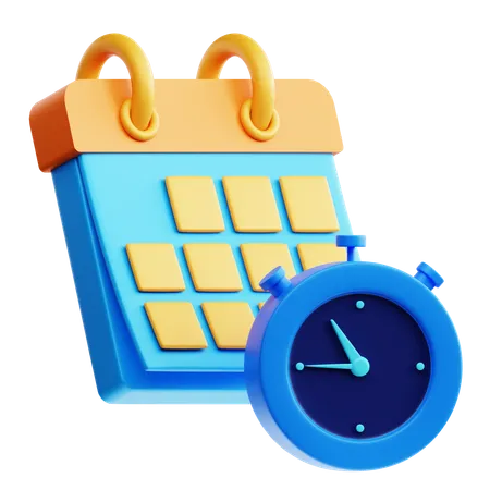 Calendar Schedule  3D Icon