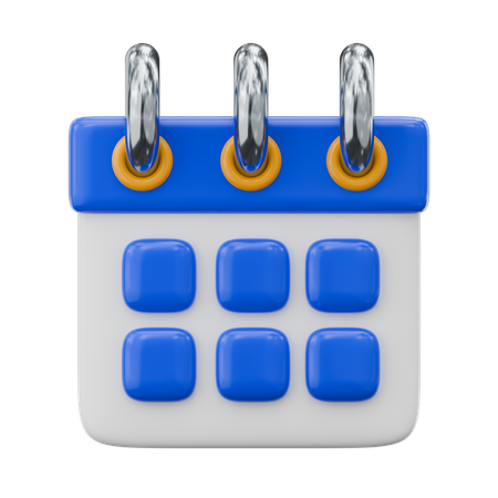 Calendar Schedule  3D Icon