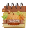 Calendar Thanksgiving