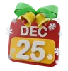 Calendar With Jingle Bell
