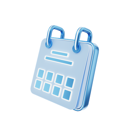 Calendário  3D Icon