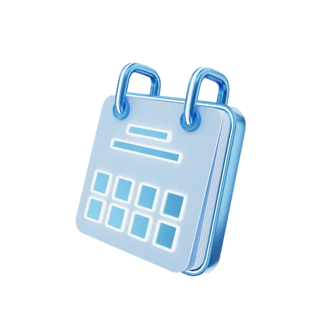 Calendário  3D Icon