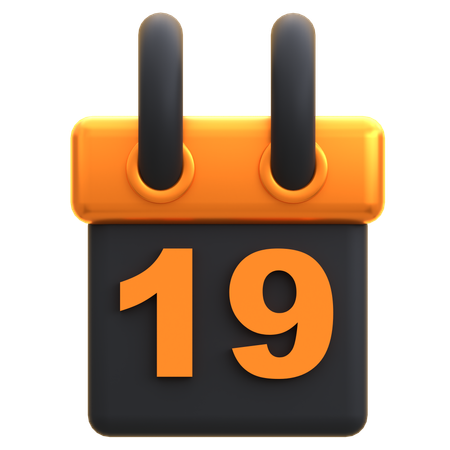 Calendário  3D Icon