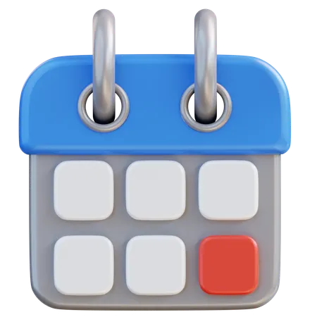 Calendário  3D Icon