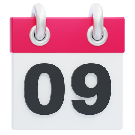 Calendario  3D Icon