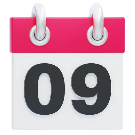 Calendario  3D Icon