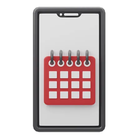 Calendário  3D Icon