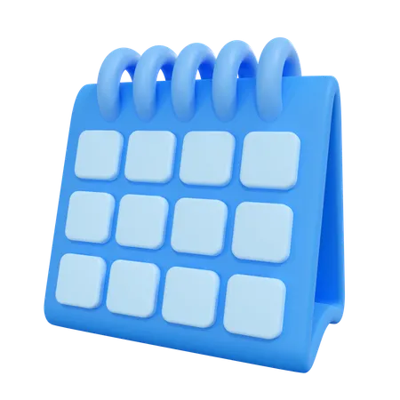 Calendário  3D Icon