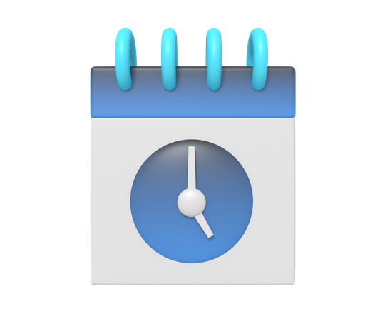 Calendário  3D Icon