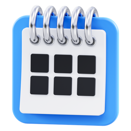 Calendário  3D Icon