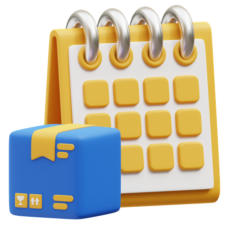 Calendário  3D Icon