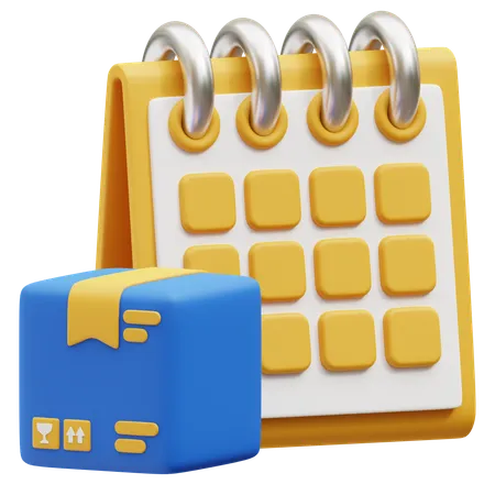 Calendário  3D Icon