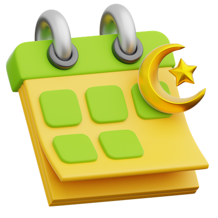 Calendário  3D Icon