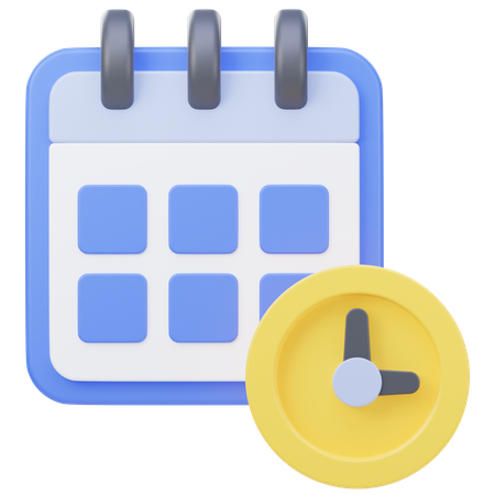 Calendário  3D Icon