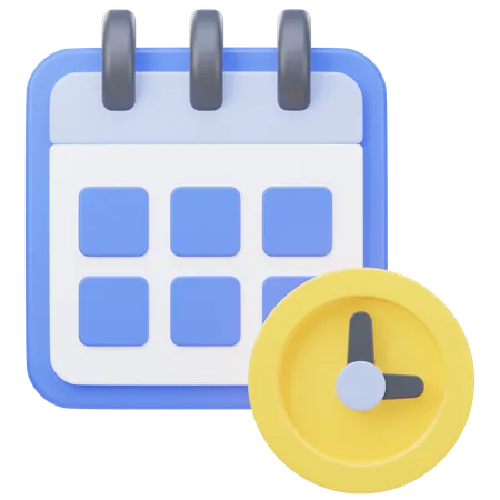 Calendário  3D Icon