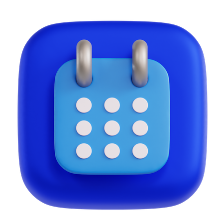 Calendario  3D Icon