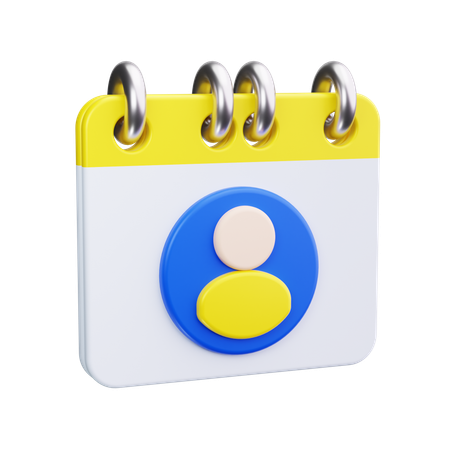 Calendário  3D Icon