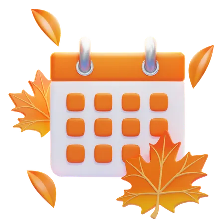 Calendário  3D Icon