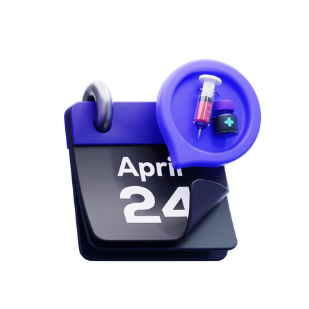 Calendário  3D Icon