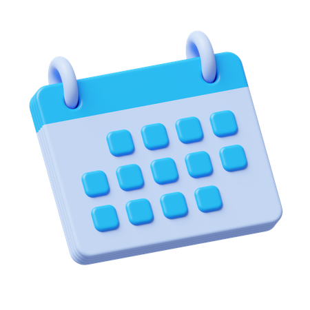 Calendario  3D Icon