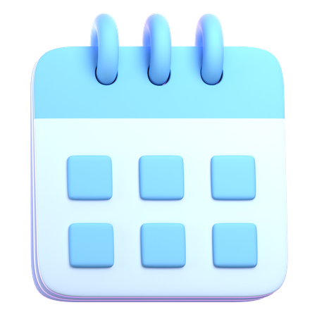 Calendário  3D Icon