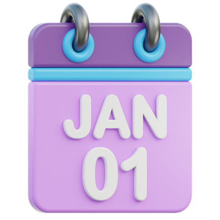 Calendário  3D Icon