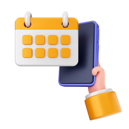 Calendário  3D Icon