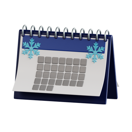 Calendario  3D Icon