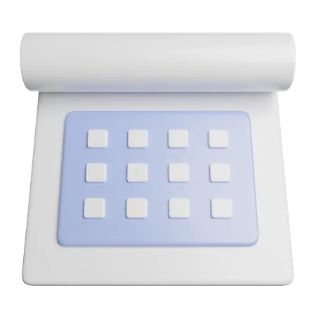 Calendário  3D Icon