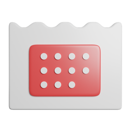 Calendário  3D Icon