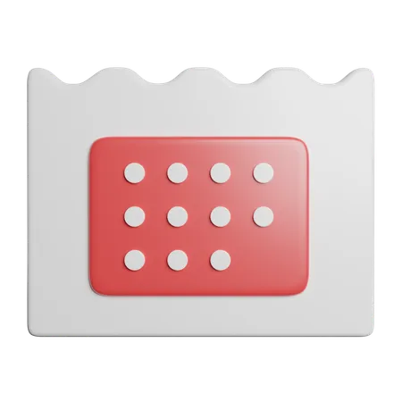 Calendário  3D Icon