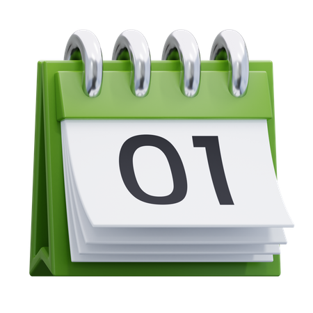 Calendário  3D Icon