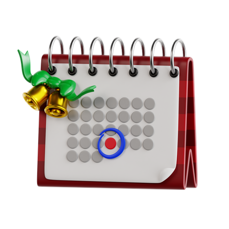 Calendário  3D Icon