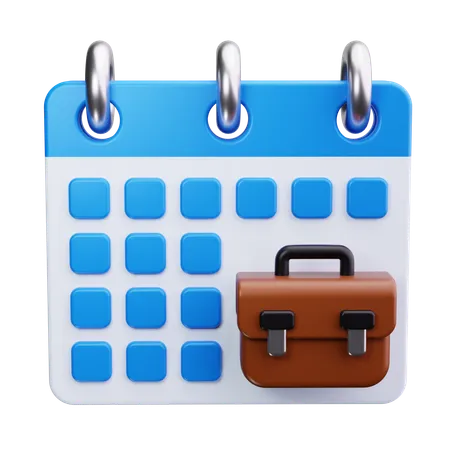 Calendário  3D Icon