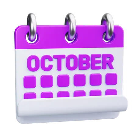 Calendário  3D Icon