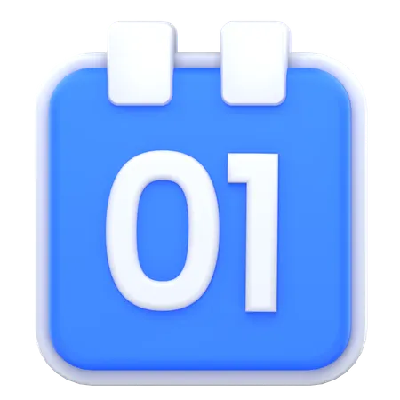 Calendário  3D Icon