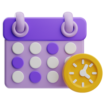 Calendario  3D Icon