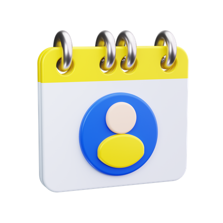 Calendário  3D Icon