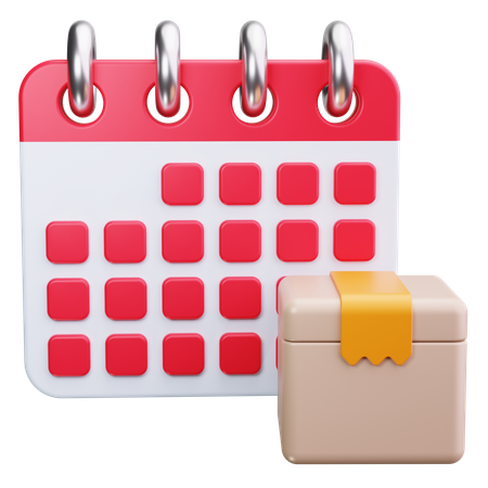 Calendário  3D Icon