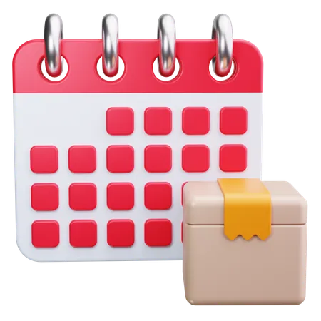 Calendário  3D Icon