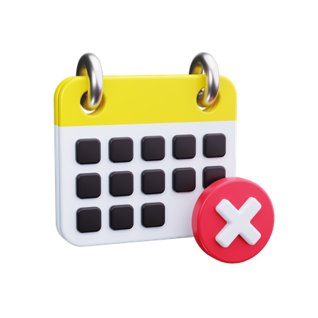 Calendario  3D Icon