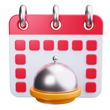 Calendario  3D Icon