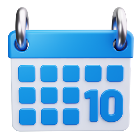 Calendario  3D Icon