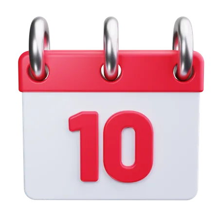 Calendário  3D Icon