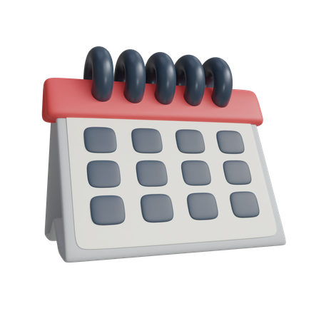 Calendario  3D Icon