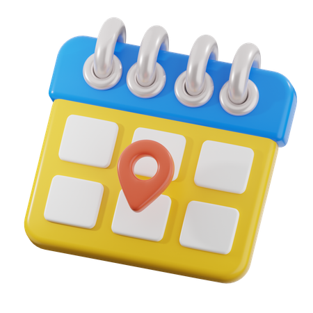 Calendario  3D Icon