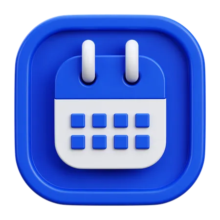 Calendário  3D Icon