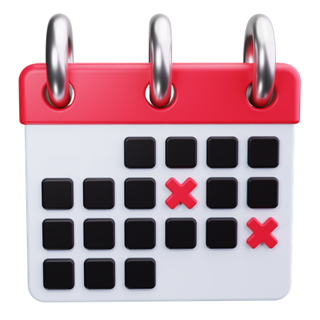 Calendário  3D Icon